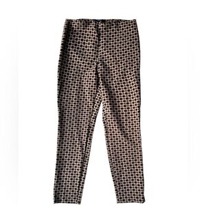 Gardeur all over print pants trousers size 40 medium large